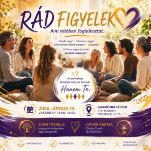 Rád figyelek – testi-lelki egyensúly Workshop