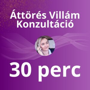 Áttörés Villám Konzultáció 30 perc
